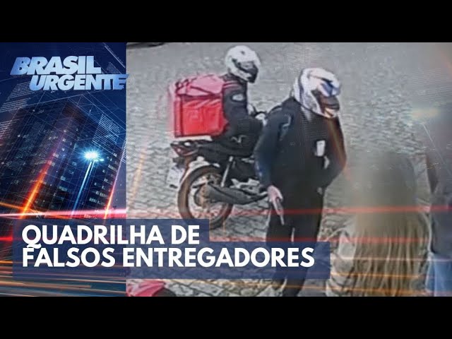 ACONTECEU NA SEMANA: Quadrilha de falsos entregadores aterroriza São Paulo | Brasil Urgente