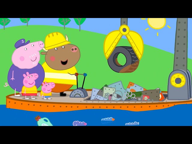 Cleaning Up The River! 🛞 | Peppa Pig Official Full Episodes