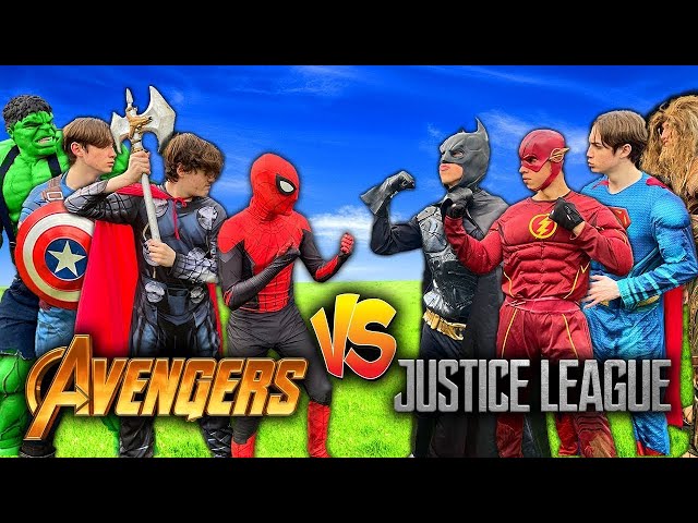 Avengers VS Justice League - Superhero Fights!