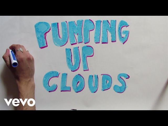 Urban Cone - Pumping Up Clouds (A Drawing By Urban Cone)
