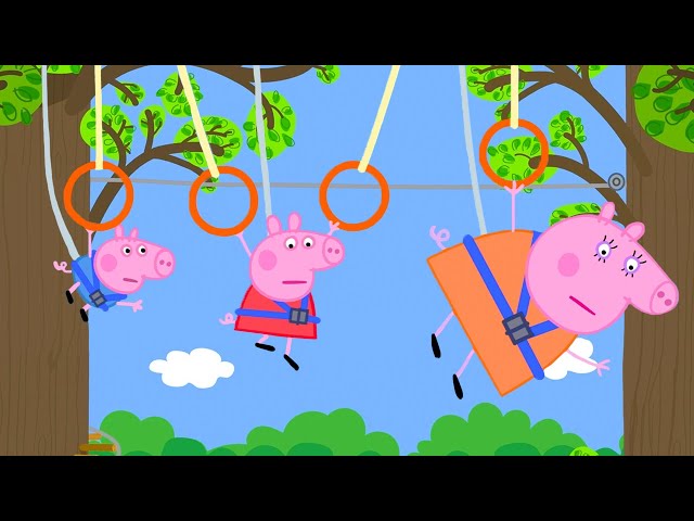 Treetop Adventure Park! 🌳 | Peppa Pig Official Full Episodes