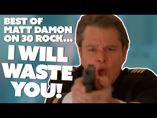 Best of Matt Damon on 30 Rock | Comedy Bites