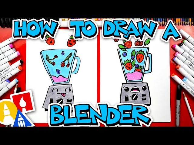 How To Draw A Funny Blender