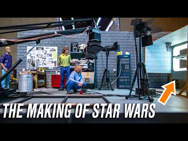 The ILM Star Wars Model Shop...Diorama!