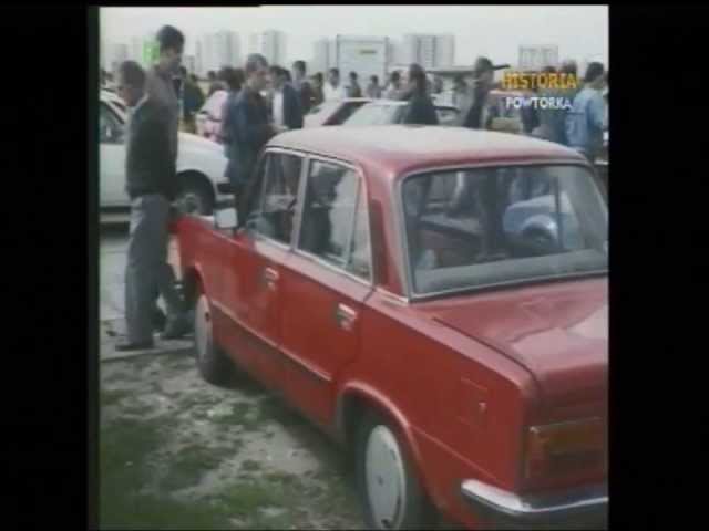 PRL 1989 Giełda samochodowa i kradzieże aut