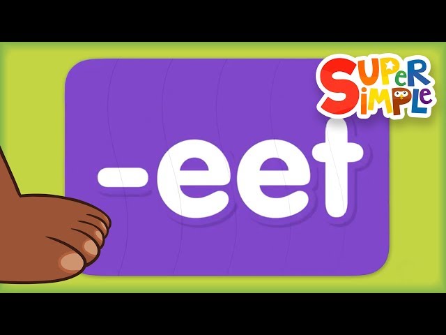Word Family "eet" | Turn & Learn ABCs | Learn To Read