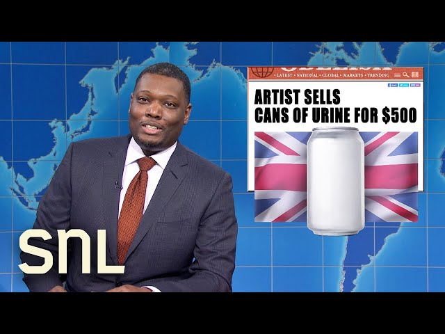 Weekend Update: Velma Comes Out as a Lesbian, Artist Sells Urine for $500 - SNL