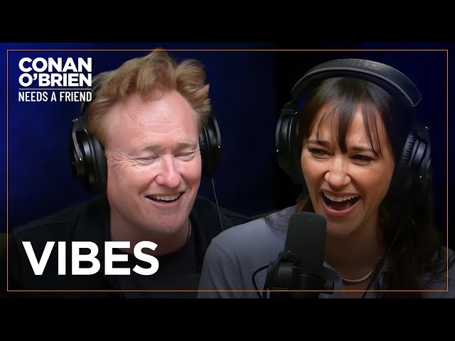 Rashida Jones Believes In Vibes | Conan O'Brien Needs A Friend