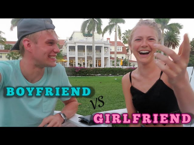 BOYFRIEND VS GIRLFRIEND TAG!