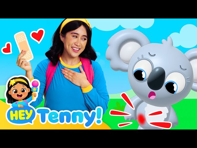 Boo Boo Song | Kids Song | Nursery Rhymes | Sing Along | Hey Tenny!