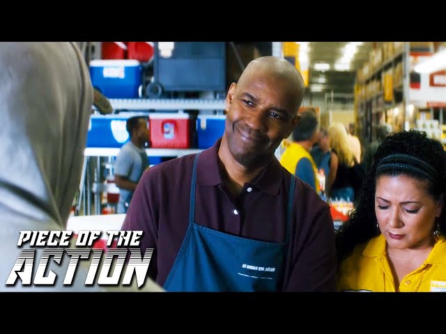 The Equalizer | Loaded Thief Robs The Store (ft. Denzel Washington)