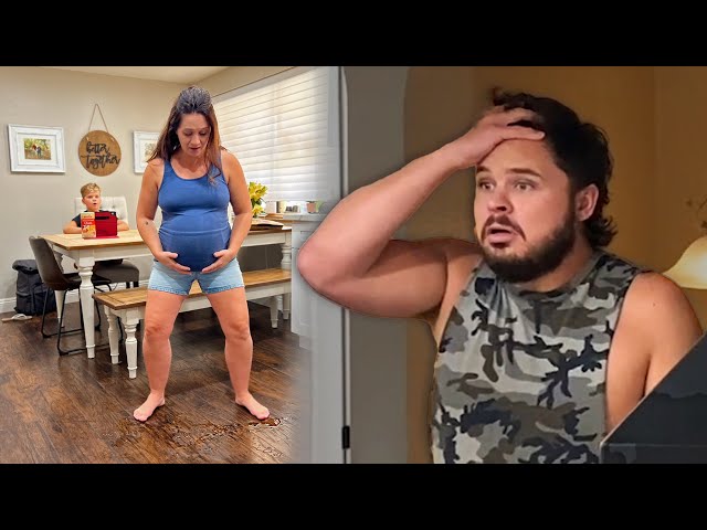 My Water Broke (PRANK ON HUSBAND)