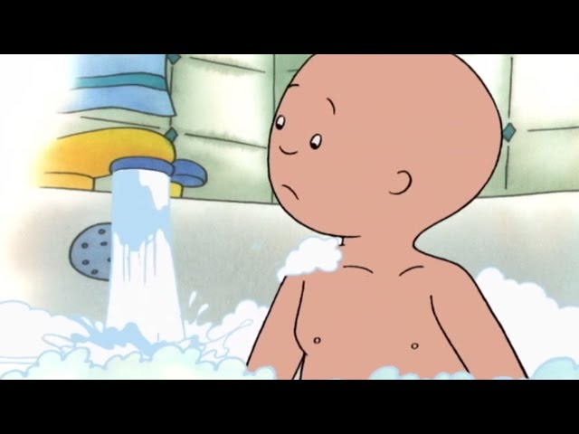 Funny Animated cartoon for Kids | Cartoon Caillou | Caillou has a bath | Full Cartoon Movie