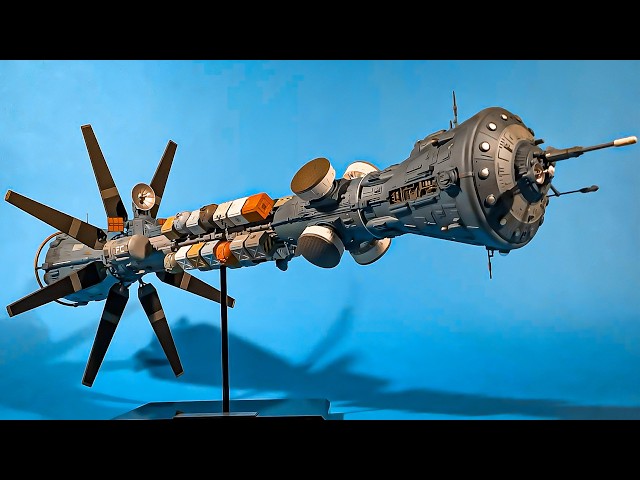 This Amazing Spaceship Was Completely Scratch Built!