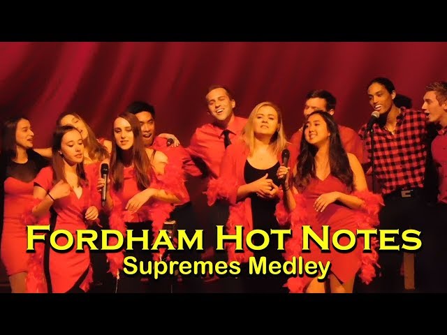 Fordham Hot Notes- Supremes Medley