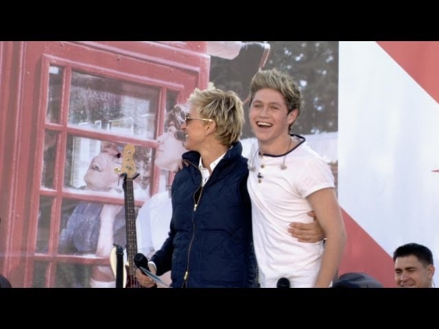 Exclusive! Ellen and One Direction Commercial Break