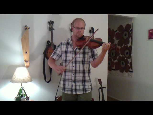 Sjörövar Fabbe som schottis - Swedish folk music - Violin