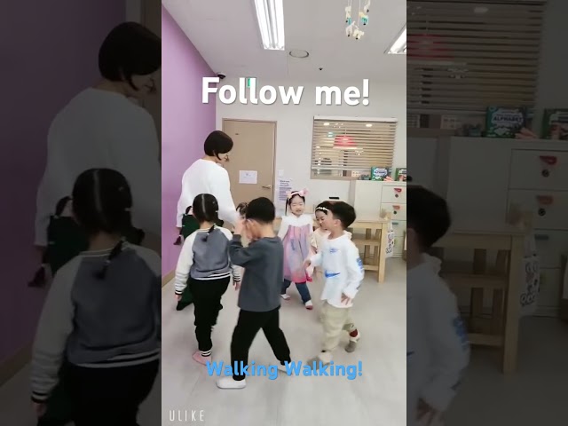 Follow Me! Walking Walking! With Young EFL learners @Dr.Su’s Milk English
