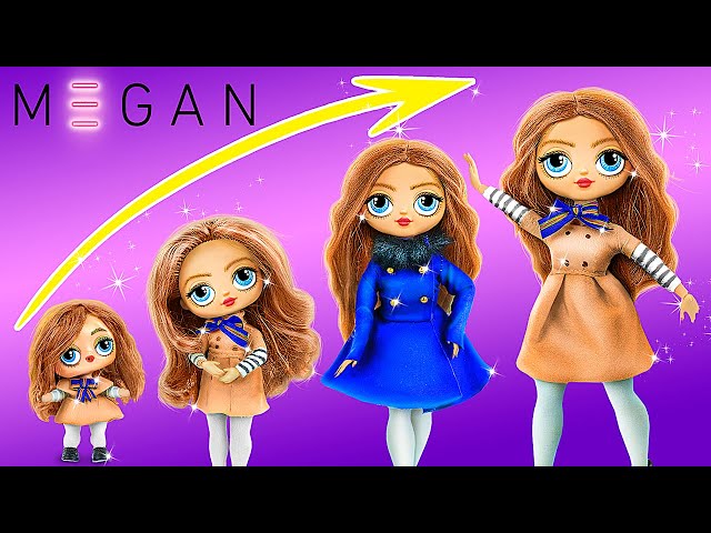 M3GAN Doll and Friends! 30 DIYs for LOL OMG