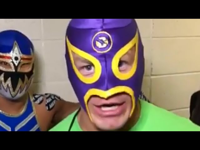 Kalisto on Juan Cena - John Cena's Lucha Libre alter ego