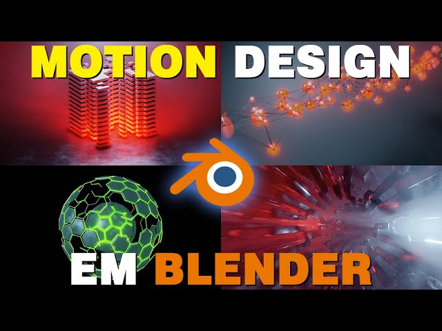 Demo - Motion Design em BLENDER / Motion Graphics em BLENDER