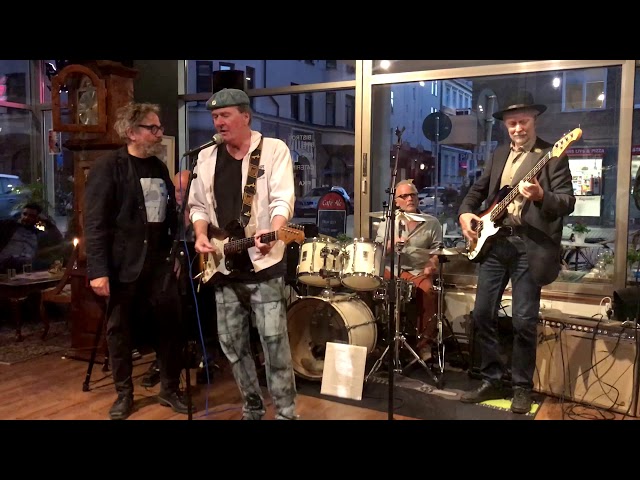 Bluesblocket med gäster på Café Alé i Malmö 2018-05-11