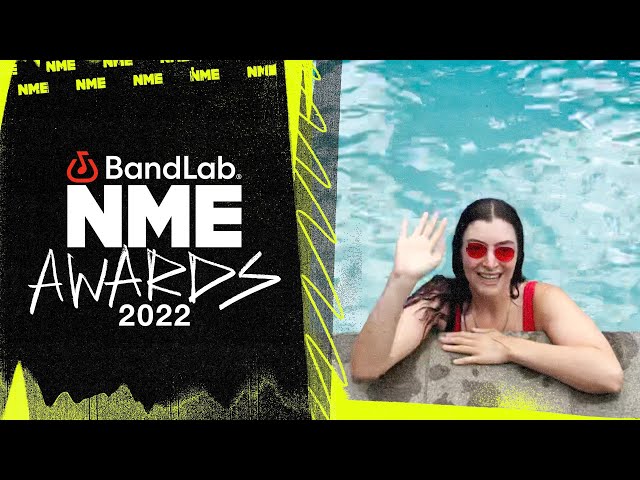 Lorde gives a poolside acceptance speech for Best Song In The World at the BandLab NME Awards 2022