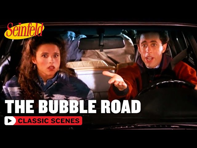 Jerry & Elaine Get Lost Driving To The Cabin | The Bubble Boy | Seinfeld