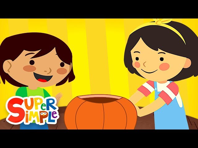 This Is The Way We Carve A Pumpkin | Kids Halloween Song | Super Simple Songs