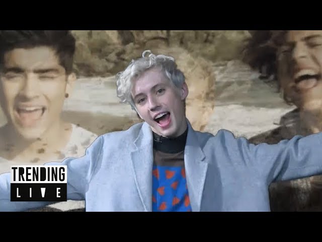 Troye Sivan lip syncs to One Direction and Sam Smith | Trending Live