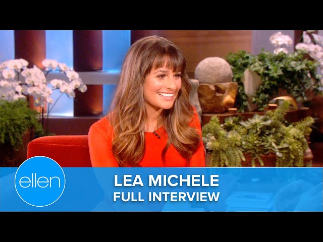 Lea Michele Full Interview: Dancing Fears, NYC Life, and a Surprise Audience Challenge