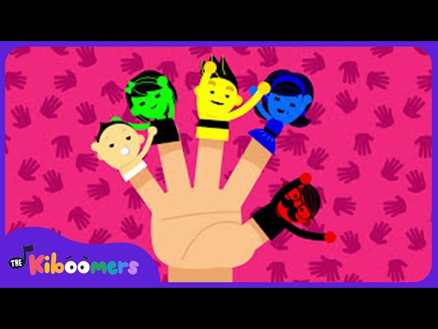 Finger Family Song  - The Kiboomers Preschool Songs & Nursery Rhymes for Learning