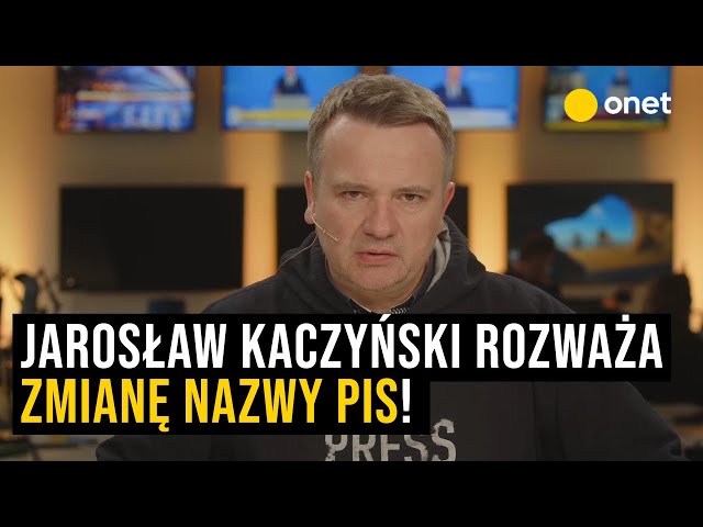 Jarosław Kaczyński rozważa zmianę nazwy PiS!