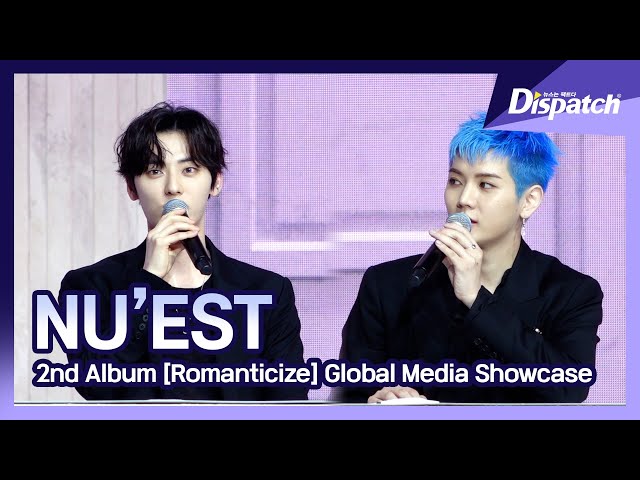 NU'EST 2nd Album 'Romanticize' Showcase