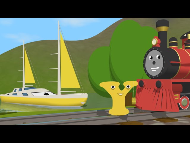 Learn about the Letter Y - The Alphabet Adventure With Alice And Shawn The Train