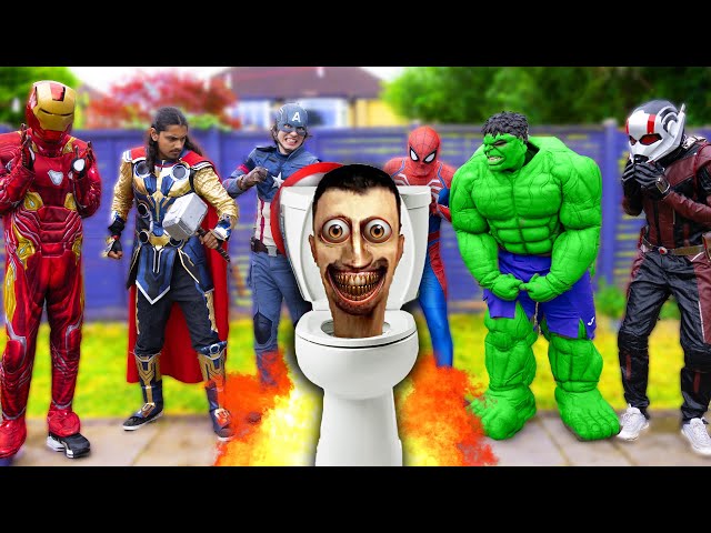 Skibidi Toilet VS The Superhero Multiverse!