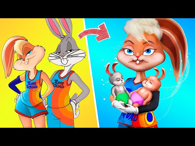 Space Jam: Bugs Bunny Family! 30 LOL Surprise DIYs