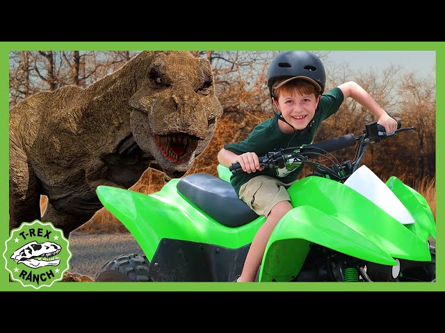 Watch Out!! It's The Mommy T-Rex! | T-Rex Ranch Dinosaur Videos for Kids