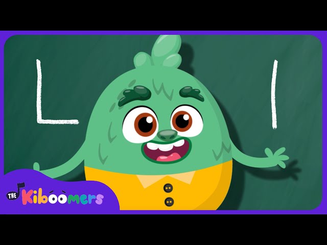 Letter L Song - THE KIBOOMERS Preschool Phonics Sounds - Uppercase & Lowercase Letters