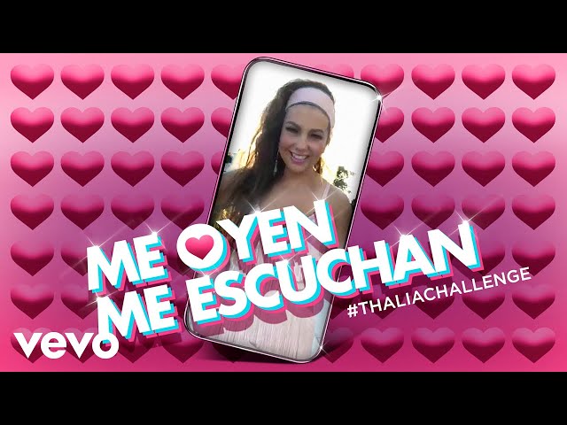 Thalia - Me Oyen, Me Escuchan (Audio)