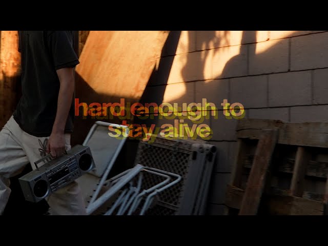 Arden Jones - hard enough to stay alive (Lyric Video)