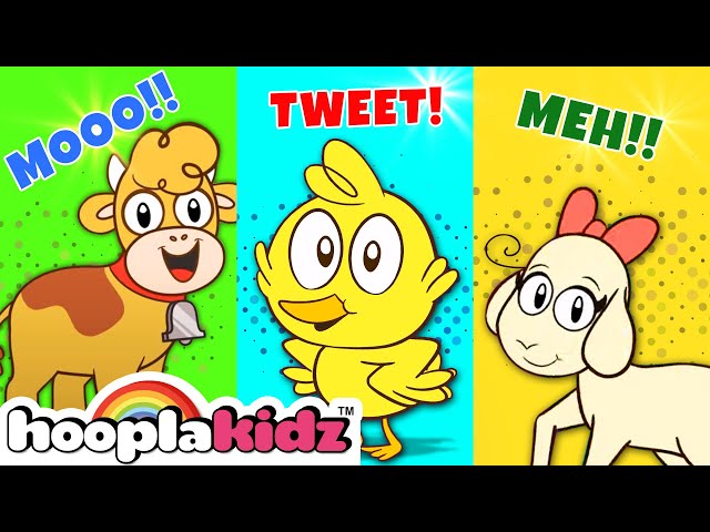 The Animals Went In Two By Two | Classic Nursery Rhymes For Kids | Hooplakidz