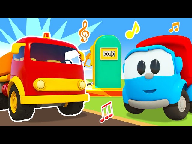 Sing with Leo! The Petrol Tank song for kids & more songs and rhymes about street vehicles for kids.