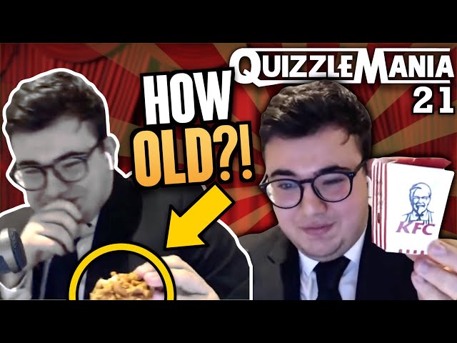 Louis Dangoor Eats His FIRST KFC... But HOW OLD Is It?! (QuizzleMania 21 Compilation)