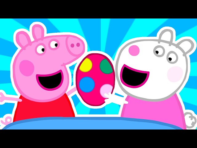 Huevo de Pascua sorpresa de color | Aprender colores con Peppa Pig | Peppa Pig Canciones Infantiles