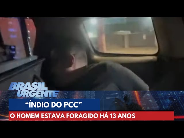 'Índio' do PCC é preso pela Rota em SP | Brasil Urgente