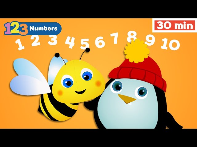 Learn Numbers with Funny Animals for Toddlers | Early Learning Videos | Fun Counting | Numbers Songs
