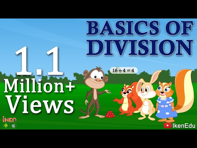 Division Made Easy | Math Video To Learn Division Basics | iKen | iKen Edu | iKen App