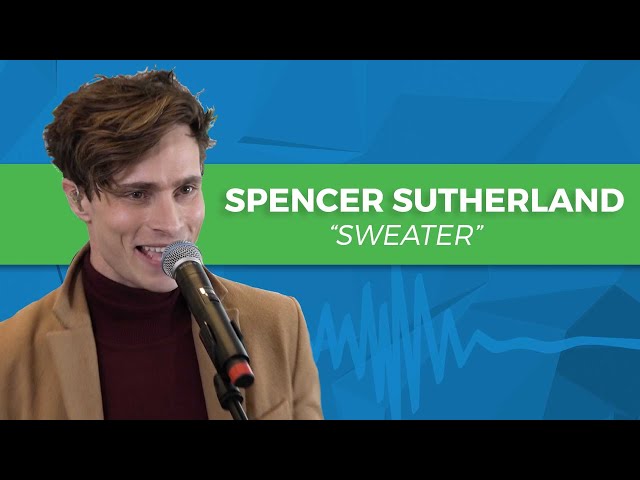 Spencer Sutherland - "Sweater" | Elvis Duran Live