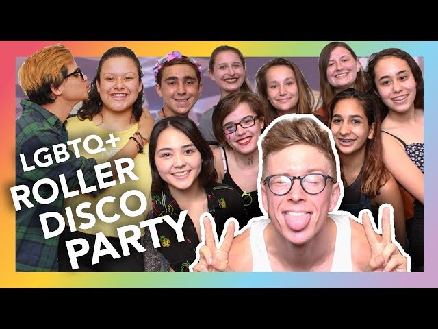 Throwing a Gay Pride Roller Disco Party